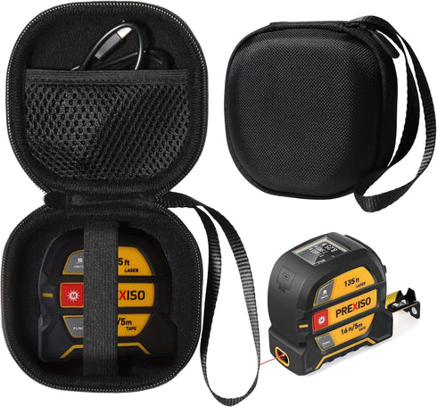 CaseSack Case for PREXISO 2-in-1 Laser Tape Measure, 135Ft Rechargeable Laser Measurement Tool...